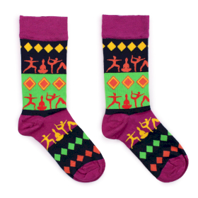 3x Chaussettes en Bambou Hop Hare (36-40) - Poses de yoga