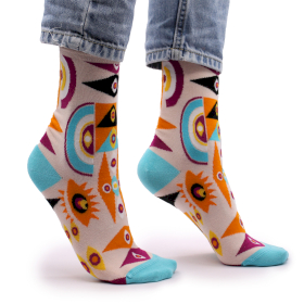 3x Chaussettes en Bambou Hop Hare (36-40) - Mauvais Œil Psychédélique