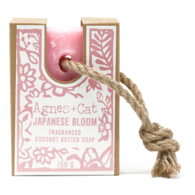 6x Savon avec Cordelette - Floraison Japonaise