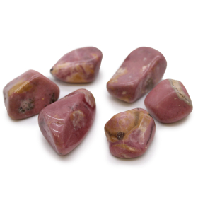 18x Pierres Roulées XL - Rhodonite