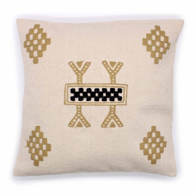 2x Housse de Coussin Indienne Classique - Dessin Berbère - 45x45cm