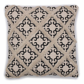 2x Housse de Coussin Indienne Classique - Grands Quadrillés et Imprimés - 45x45cm