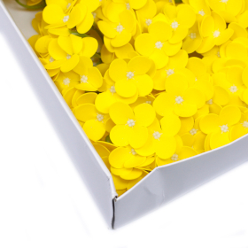 36x Fleurs de Savon pour Bouquet - Jacinthe Jaune