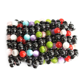 12x Bracelets Magnétiques - Gamme Couleur Thérapie - asst 6 Designs x 2