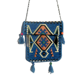 Sac Kilim - Bleu