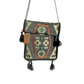 Sac Kilim - Gris