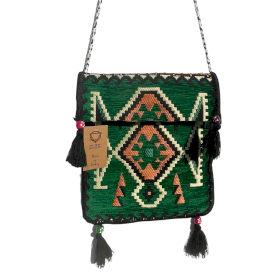 Sac Kilim - Vert