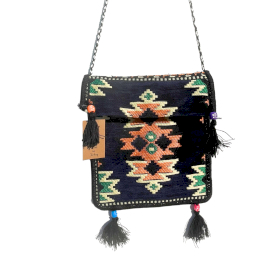 Sac Kilim - Bleu Foncé