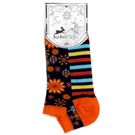 3x S/M Chaussettes Basses en Bambou Hop Hare (36-40) - Fleurs Mandala