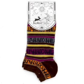 3x S/M Chaussettes Basses en Bambou Hop Hare (36-40) - Pierres Runiques