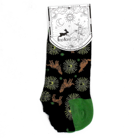 3x S/M Chaussettes Basses en Bambou Hop Hare (36-40) - Loups au Clair de Lune