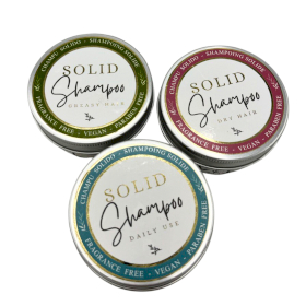 3x Shampoings Solides 70g (Assortiment)