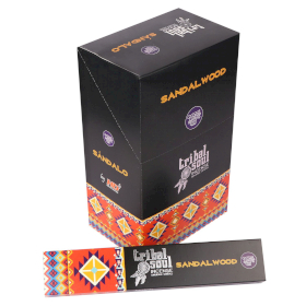 12x Bâtonnets d\'Encens Tribal Soul - Bois de Santal