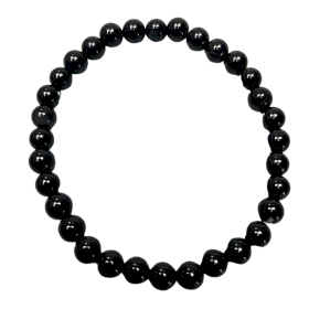 4x Bracelet de Manifestation en Gemmes - Agate Noire - Protection