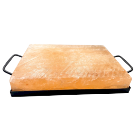 Plaque de Cuisson Barbecue en Sel de l\'Himalaya - 30x20x5cm