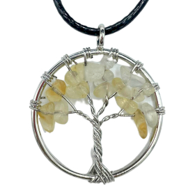 Pendentif Arbre de Vie - Cornaline