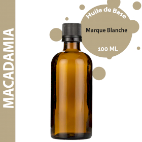 10x Huile de Macadamia - 100ml - Marque Blanche