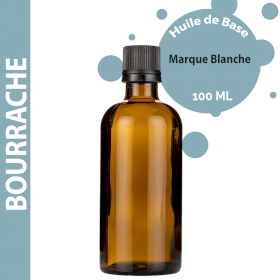 10x Huile de Bourrache - 100ml - Marque Blanche