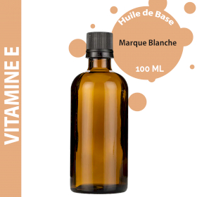 10x Huile de Vitamine E - 100ml - Marque Blanche