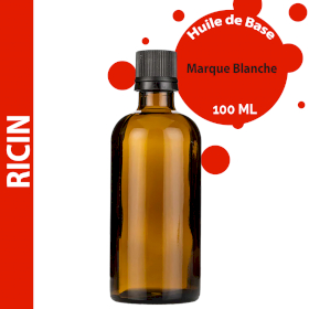 10x Huile de Ricin - 100ml - Marque Blanche