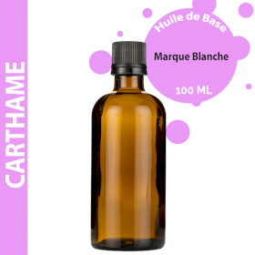 10x Huile de Carthame - 100ml - Marque Blanche