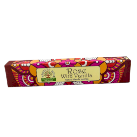 12x Encens Namaste Mandala Masala - Rose et Vanille