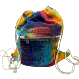 Sac à Cordes en Chanvre Tie Dye