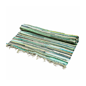 Petit Tapis - 50x90cm - Qualité Premium- Verts Naturels