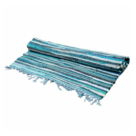 Grand Tapis - 150x90cm - Qualité Premium - Bleu Eau