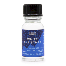 10x Huile Parfumée Noël Blanc 10 ml