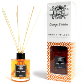 Diffuseur à Rotin – Orange & Melon 120ml