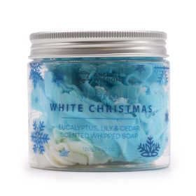 3x Savon Crème Fouettée 120g  - Noël Blanc