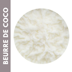 50x Beurre Corporel Pur 90g - Beurre de Noix de Coco - Sans Étiquette