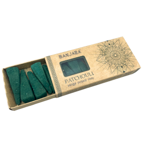 12x Cônes Pyramidaux Banjara Smudge - Patchouli