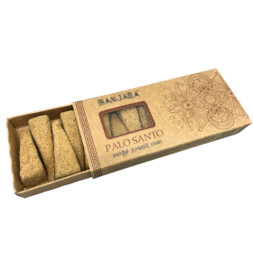 12x Cônes Pyramidaux Banjara Smudge - Palo Santo