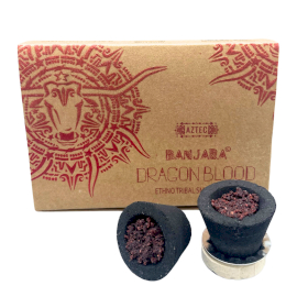 3x Coupelles de Résine Banjara - Sang de Dragon (6 coupelles)