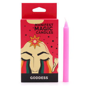 3x Bougies Magiques Ésotériques (pack de 12) - Rose