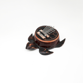 Kalimba Tortue Antique Noix de Coco