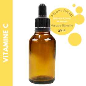 10x Sérum Visage Vitamine C 30 ml - Marque Blanche