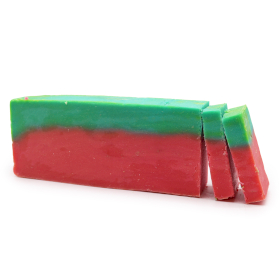 Savon artisanal Huile d\'olive - Pastèque