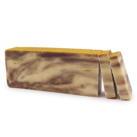 Savon artisanal Huile d\'olive - Propolis (Miel)