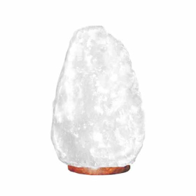 Lampe en Sel de l\'Himalaya - Cristal de Roche - Avec Base 8-10kg