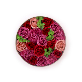 Boîte Ronde - Roses Vintages