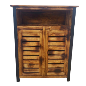 Commode en Bois avec Double Porte