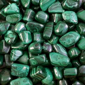 24x Malachite de qualité SA