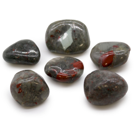 6x Grandes pierres africaines - Bloodstone - Sephtonite