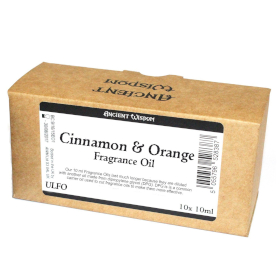 10x Orange et Cannelle - Huile parfumée 10 ml