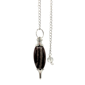 Shiva Lingam avec pendule à pointe