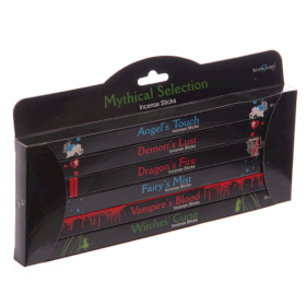 6x Coffret cadeau d\'encens noir Stamford