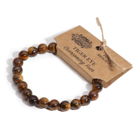 4x Bracelet de Puissance - Oeil Tigré